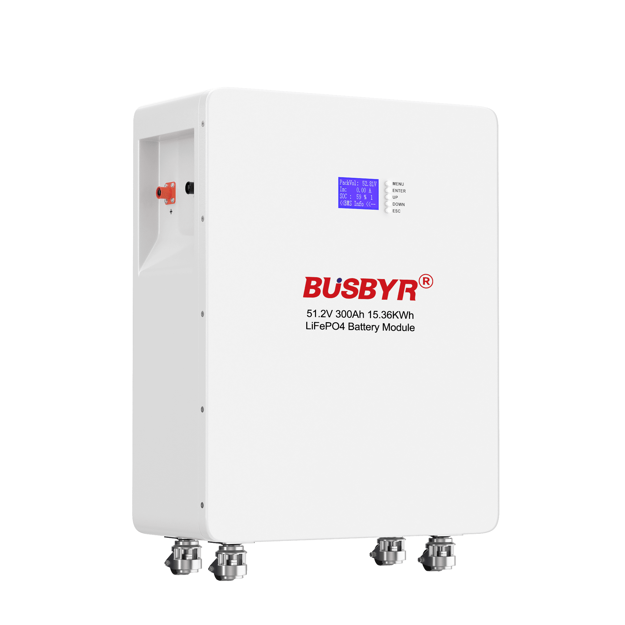 Storage Solar Energy 51.2V 300Ah 15KWh Lifepo4 Module 48V Lithium Ion Battery